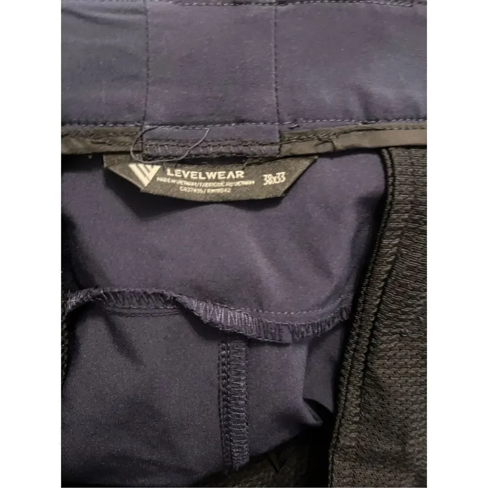 Levelwear Navy Blue Stephen Golf Pants‎